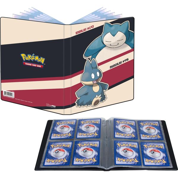 PokéMon Up: Gs Snorlax Munchlax - Album A5 Per 80 Carte-image