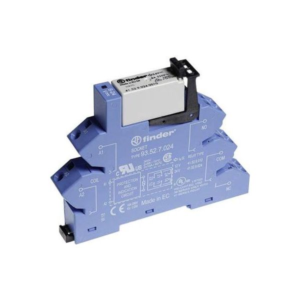 Relè Di Accoppiamento 1 Unità 24 V/Dc 24 V/Ac 8 A 2 Contatti In Scambio 38.62.0.024 (386200240060)-image