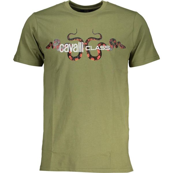 Maglietta Cavalli Class Verde QXT63GJD060VE04050 : Taglia - 2XL Taglia: 2XL-image