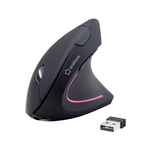 Renkforce RF-WM-322 Maus Rf Wireless Optisch 1600 Dpi Rechts (RF-4509682)-image