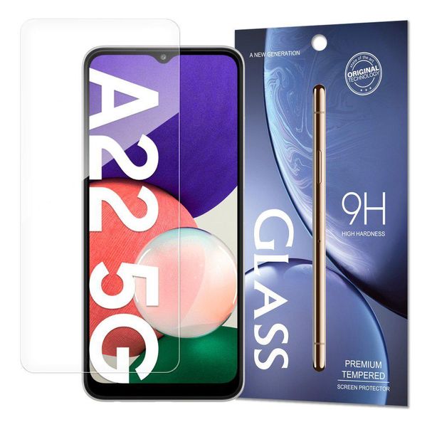 Vetro Temperato 9H Per Samsung Galaxy A22 5G - Trasparente KP9750-image