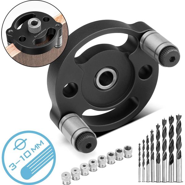 Stahlwerk Set Di Tasselli Con Bussole Di Foratura Punte Da Trapano Ausilio Per Tasselli Autocentranti-image