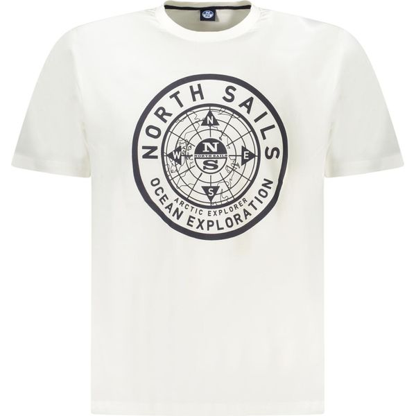 T-Shirt A Maniche Corte Con Scollo Rotondo E Stampa Del Logo North Sails 996025000 : Taglia - Xl Taglia: Xl-image
