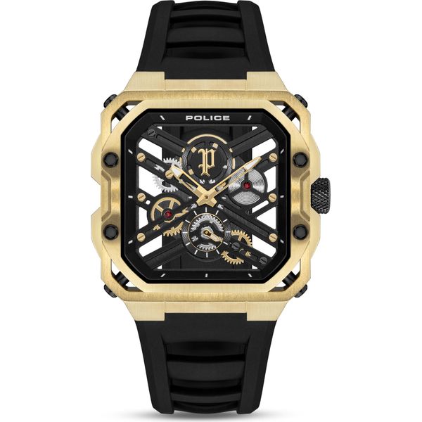Police Orologio Da Uomo Al Quarzo Nero / Oro Onesize Uomo 45 PEWGM0072001, PEWGM0072002, PEWGM0072003-image