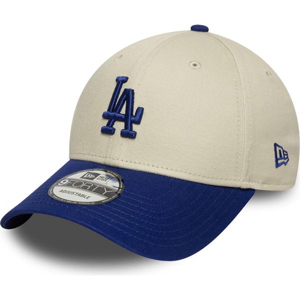 Cappello New Era 9Forty Strapback - Los Angeles Dodgers Beige-image