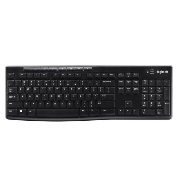 Logitech Wireless Keyboard K270 - Tastatur - 2,4 Ghz - Us (920-003736)-image