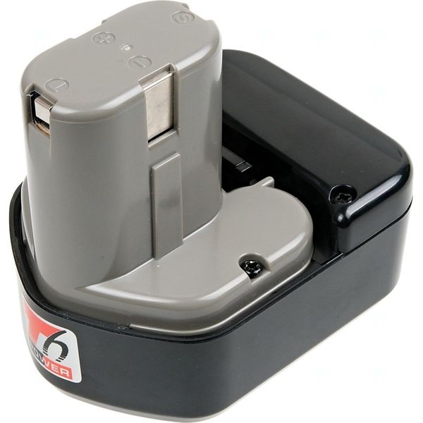 Batteria T6 Power Per Hitachi C5D, Ni-Mh, 12 V, 2000 Mah (24 Wh), Grigio-image