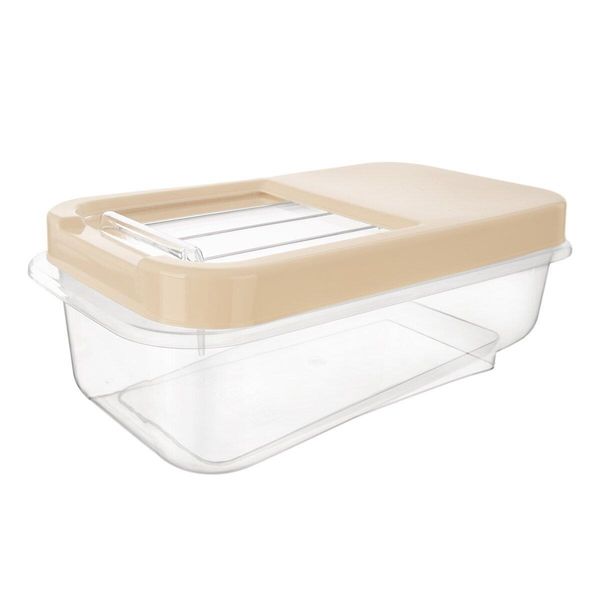 Scatola Portaoggetti Multifunzionale Da 5 Litri Con Coperchio Scorrevole, Plastica Resistente-image