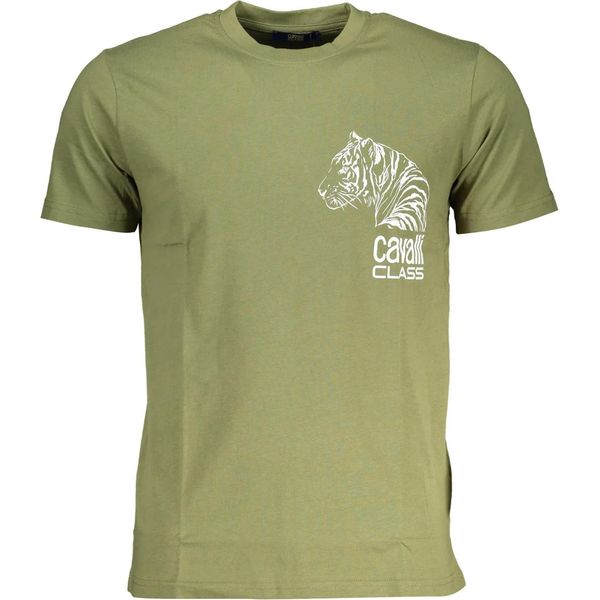 Maglietta Cavalli Class Olive Green Tiger : Taglia - 2XL Taglia: 2XL-image