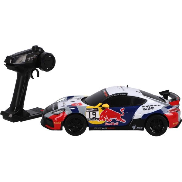 Porsche 718 Cayman GT4 Con Licenza Ufficiale Telecomandata, Telecomando A 2,4 Ghz, Per Bambini A Partire Dai 6 Anni, Scala 1:14 Con Luci-image
