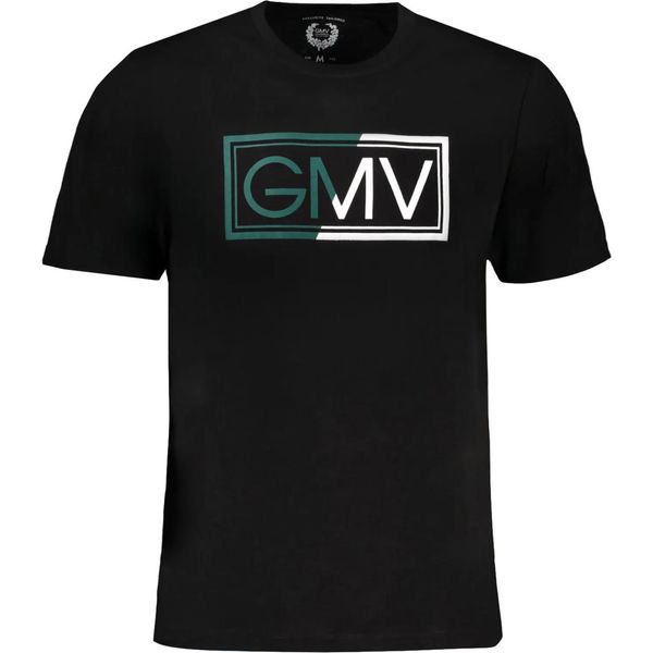 T-Shirt Manica Corta Collo Tondo Logo Gian Marco Venturi Nero : Taglia - Xl Taglia: Xl-image