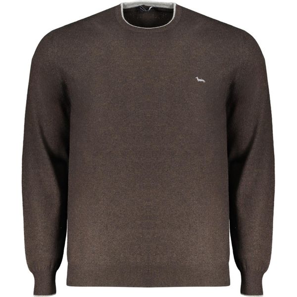 Maglia Con Collo Rotondo A Contrasto E Ricamo Di Harmont Blaine : Taglia - Xl Taglia: Xl-image