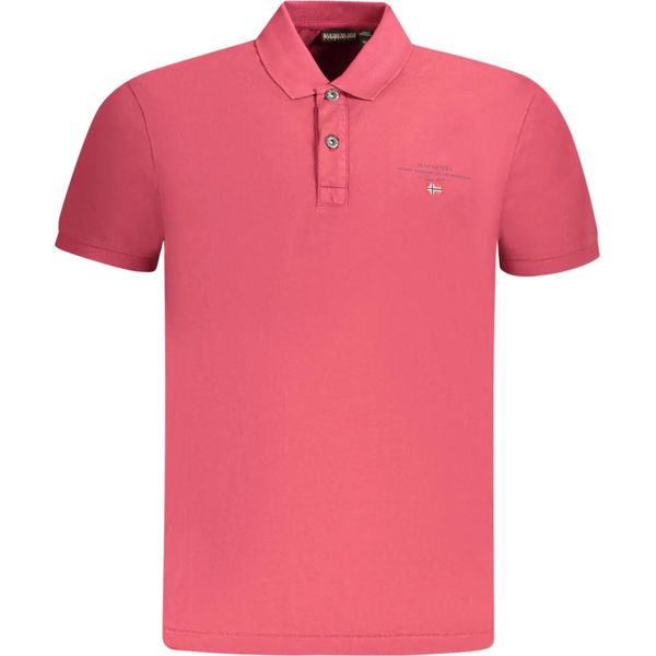 Polo Napapijri A Maniche Corte Con Ricamo E Logo : Taglia - Xl Taglia: Xl-image