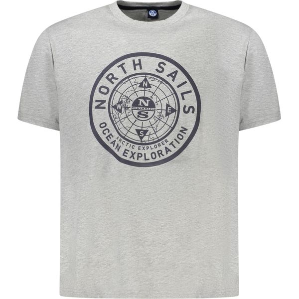 Camicia A Manica Corta Con Stampa Logo North Sails GR0926 : Taglia - M Taglia: M-image