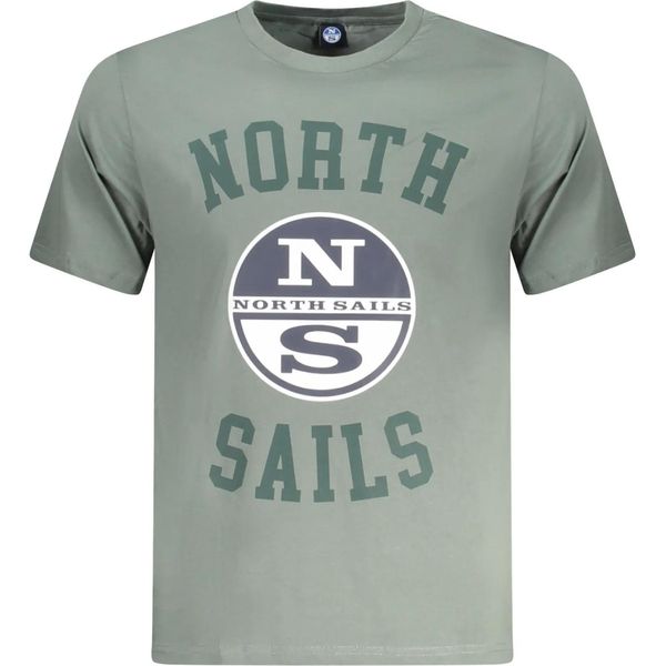 T-Shirt Con Logo E Collo Rotondo Di North Sails : Taglia - L Taglia: L-image