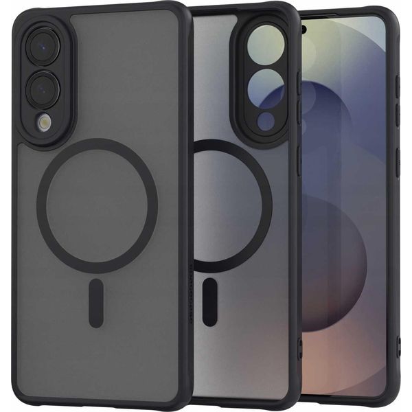 Magsafe Spacecase Custodia Magnetica Ibrida Per Galaxy S25 Edge Nero-image
