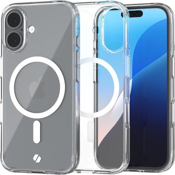 Magsafe Spacecase Custodia Magnetica Mag Clear Per Iphone 16 Trasparente-image