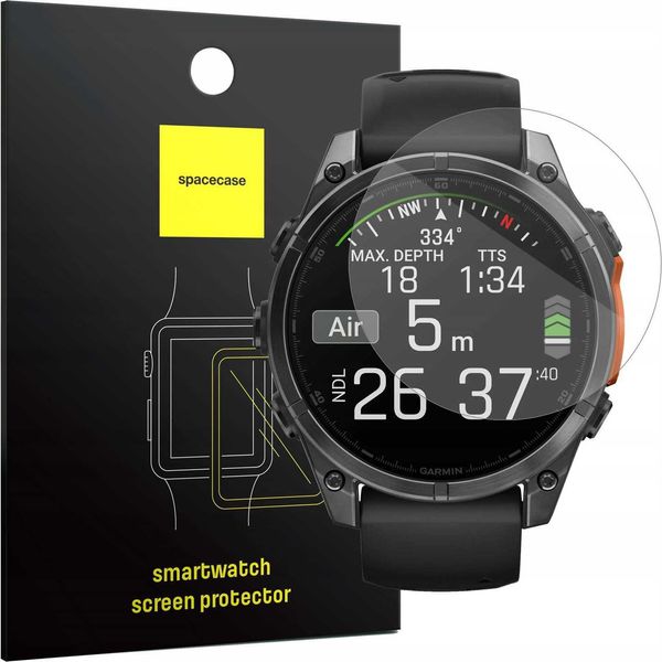 Custodia Sw Glass 2.5D Garmin Fenix 8 47Mm-image