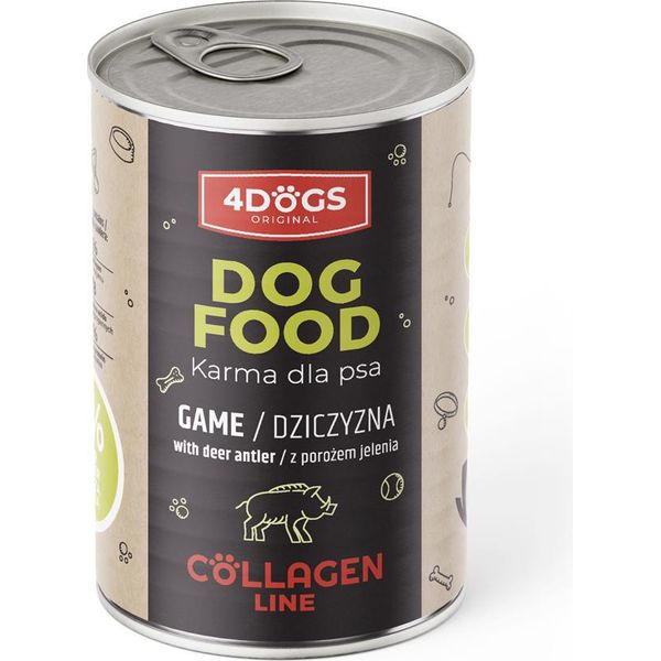 Alimento Di Linea Al Collagene - Con Corna E Selvaggina 400 G-image