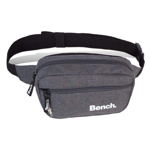 Bench Sportivo Cintura Borsa Grigio Bum Borsa Unisex Poliestere 23X13X6 Hip Borsa D2OTI300K-image