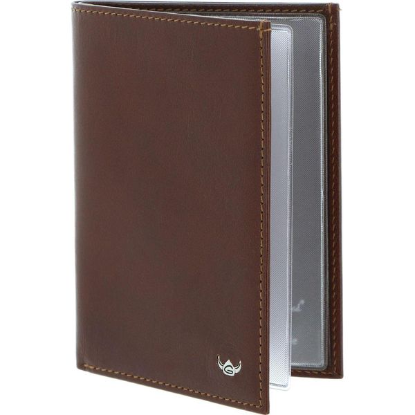 Golden Head Pelle Caso Di Identificazione Colorado Rfid Protect Id Wallet Tabacco Marrone-image