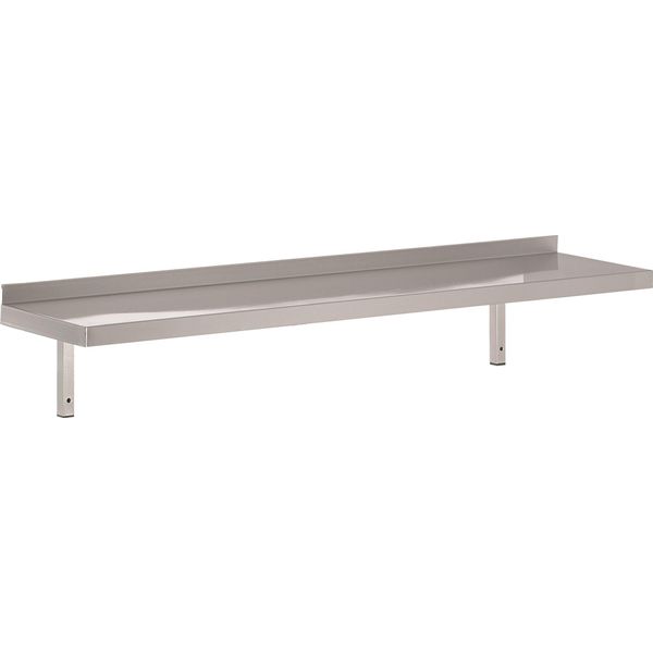 Mensola A Muro Combisteel Rfs Completa Di Staffe In Acciaio Inox Aisi 430 800X300X320Mm-image