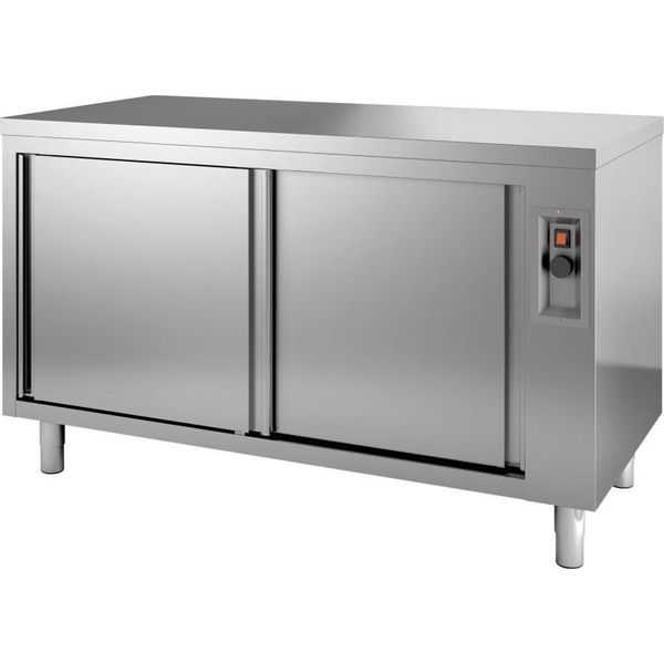 Armadio Riscaldante Combisteel Con 2 Porte In Acciaio Inox 1400X600X850 Mm-image