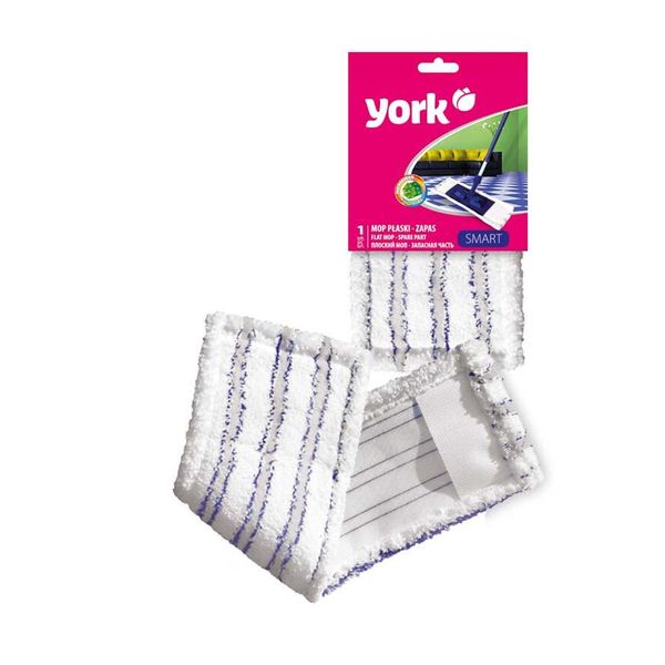 Testina Mop Di Ricambio In Microfibra (Ricarica) 1Pc Smart - York - Casa Pulita-image