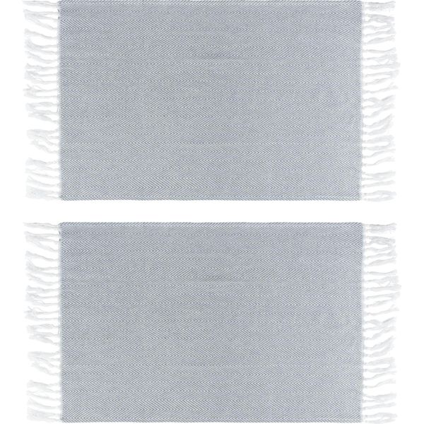 Asciugamano Da Tè Krumble Con Frange - Asciugamani Da Tè - Asciugamani Di Vetro - Asciugamani Da Cucina - 2 Pezzi - Cotone-image