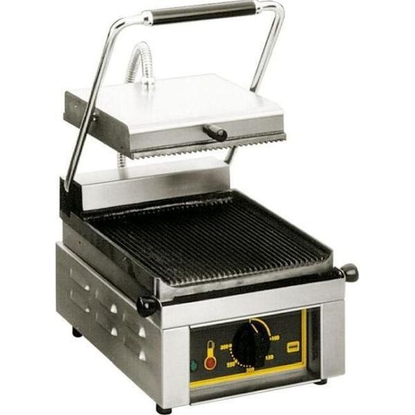 Griglia Di Contatto A Rullo, 2 Kw, Dimensioni 330 X 385 X 220 Mm (Lxpxa)-image