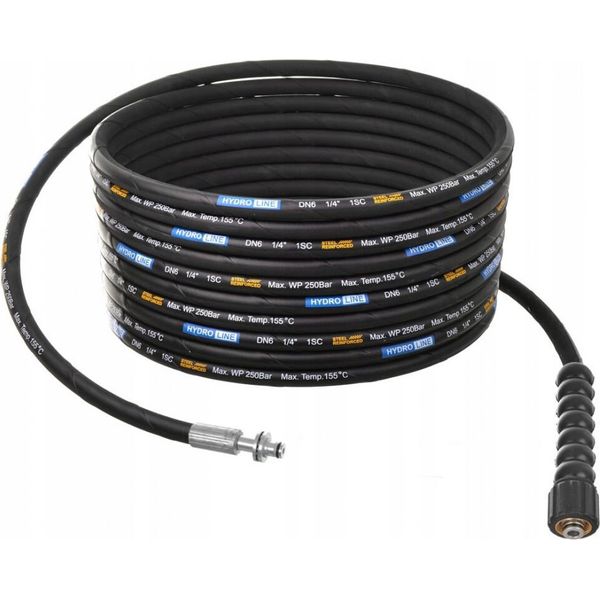 10 M Di Tubo Di Aspirazione DN6 250BAR Per Karcher Hd Hds Con Connettore Da 11 Mm-image