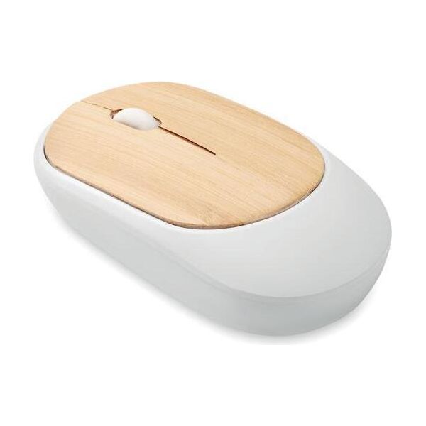 Midocean - Mouse Senza Fili "Curvy Bam"" MO865 (Taglia Unica) (Bianco)"-image