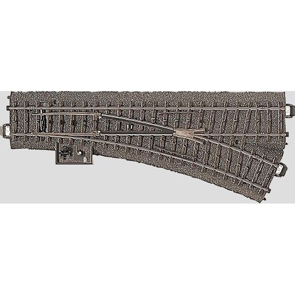 MäRklin H0 C-Gleis (Mit Bettung) 24612 Weiche, Rechts 188.3 Mm (24612)-image