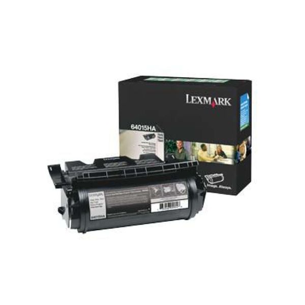 Original Lexmark Optra T 642 Dn (64016HE) Toner Schwarz-image