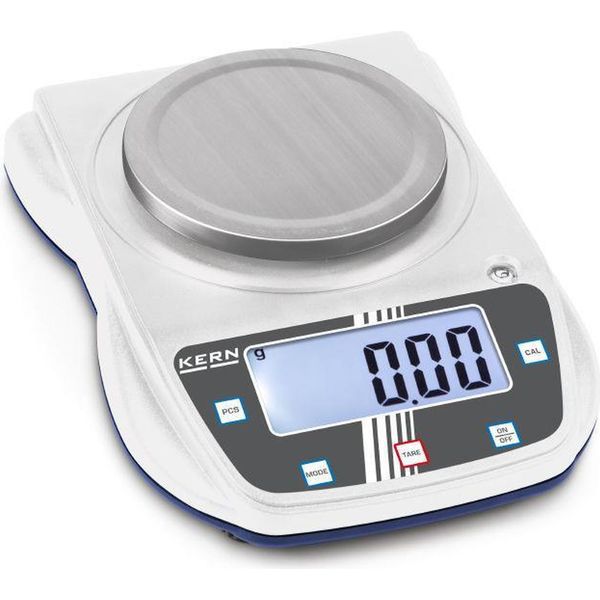 Bilancia Di Precisione Kern Eha 500-2 Capacità Di Pesatura (Max.) 500 G Leggibilità 0,01 G Funzionamento A Batteria, Tramite Alimentatore Meh-image