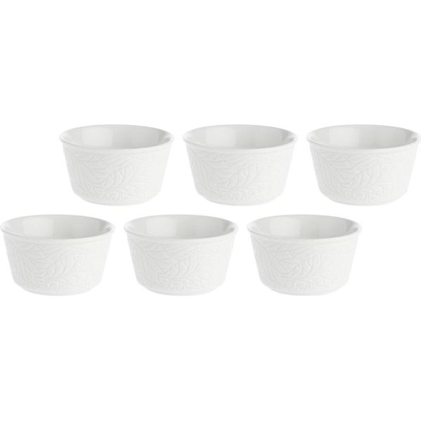 La Porcellana Bianca Set Di 6 Ciotole Rotonde 11 Cm P004300911Z-image