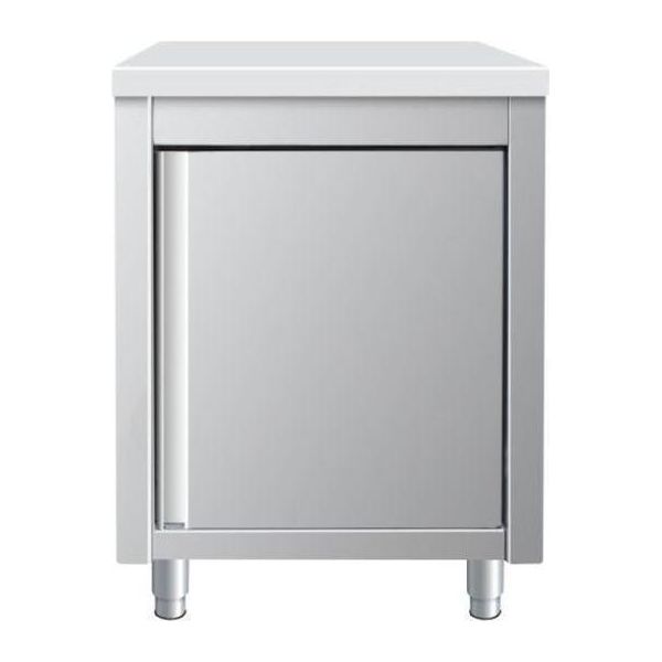Armadio Da Lavoro In Acciaio Inox, 60 X 70 Cm-image
