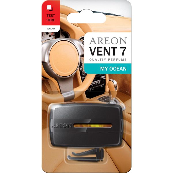 Originale Areon Lux Auto Profumo Deodorante Fragranza Albero Ventilazione Griglia Oceano Mare-image