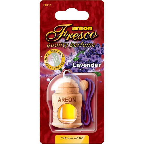 2X Originale Areon Fresco Profumo Auto Può Fragranza Albero Deodorante Lavanda-image