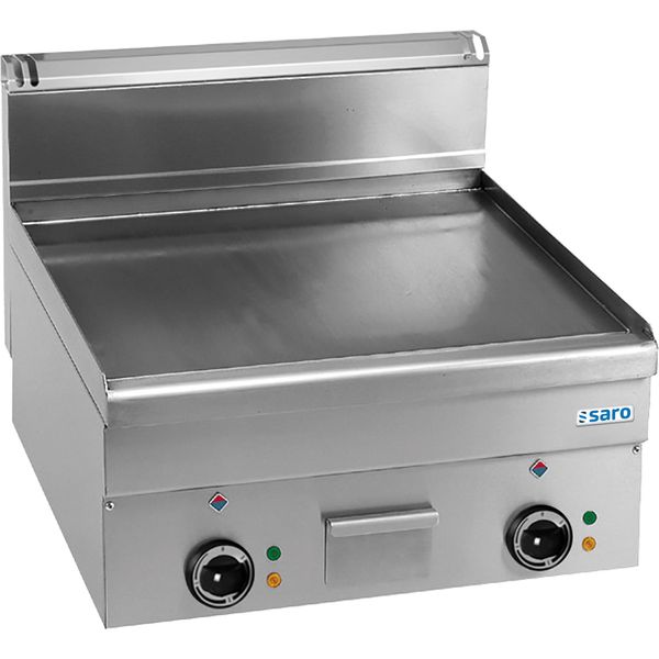 Piastra Grill Elettrica Saro, Liscia, Superficie, 600X600, EFT66L-image