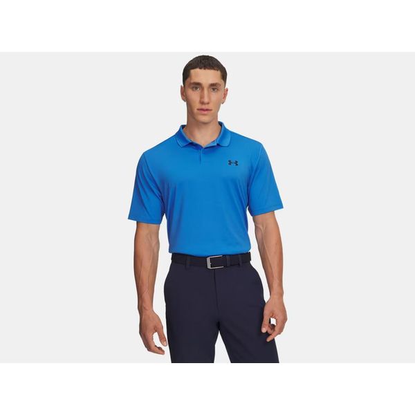 Under Armour Ua Matchplay Polo Blue Atlantis/Midnight Navy Xxl-image