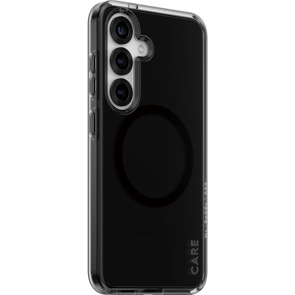 Panzerglass Care By ® Flagship Case Urban Combat Smokey M. Nero Qi Compatibile Samsung Galaxy S25, Cover, Samsung, Samsung - Galaxy S25, Nero-image