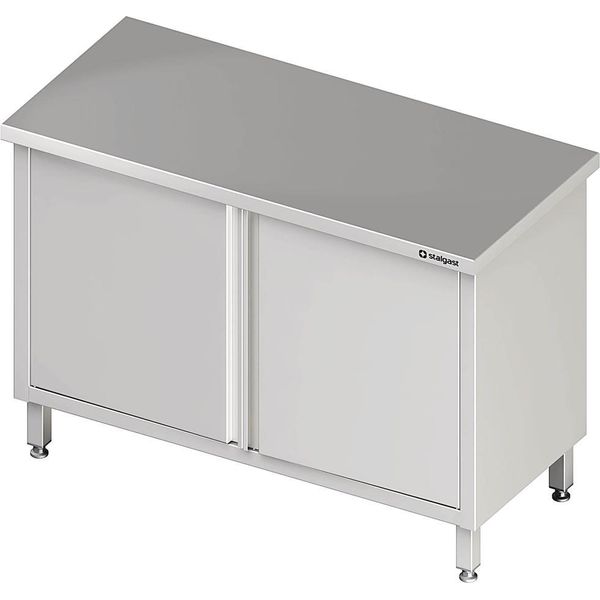 Armadio Passante Con Ante A Battente, 1300X700X850 Mm, Senza Supporto, Saldato-image