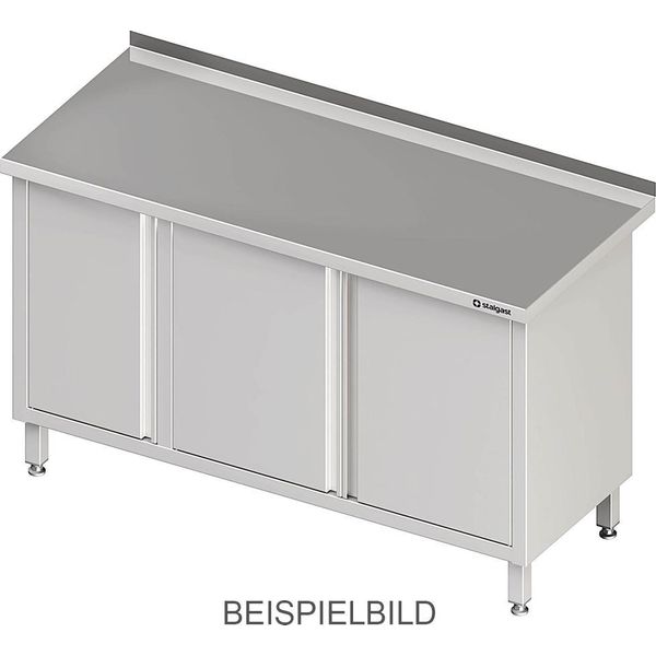 Armadio Da Lavoro Con Ante A Battente 1600X700X850 Mm, Senza Supporto, Saldato-image