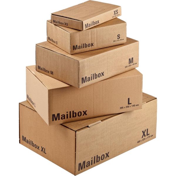 Colompac Versandkarton Mailbox Cp 098.01 Xs Braun-image