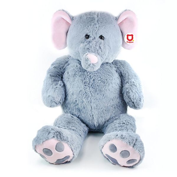 Rappa Grande Elefante Di Peluche Bimbo 100 Cm-image