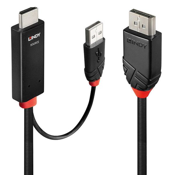 Lindy 41500 Lindy 3M Hdmi An Displayport Adapterkabel-image