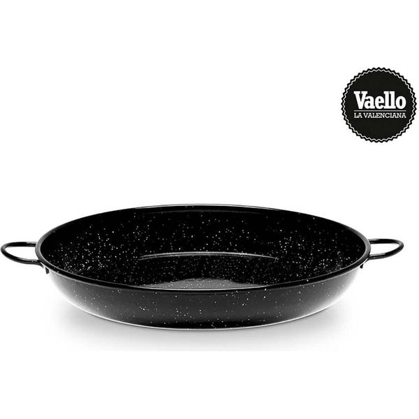 Casseruola Vaello In Acciaio Smaltato Nero Ø 34 Cm 1 L-image