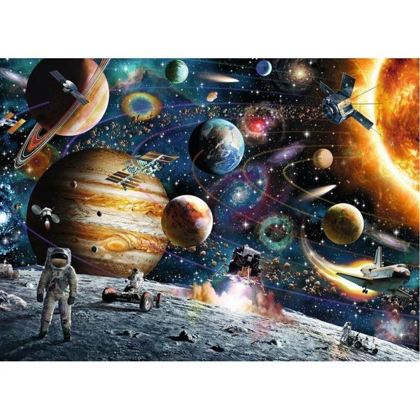 Ravensburger Astronauta Nello Spazio Puzzle 60 Pezzi-image