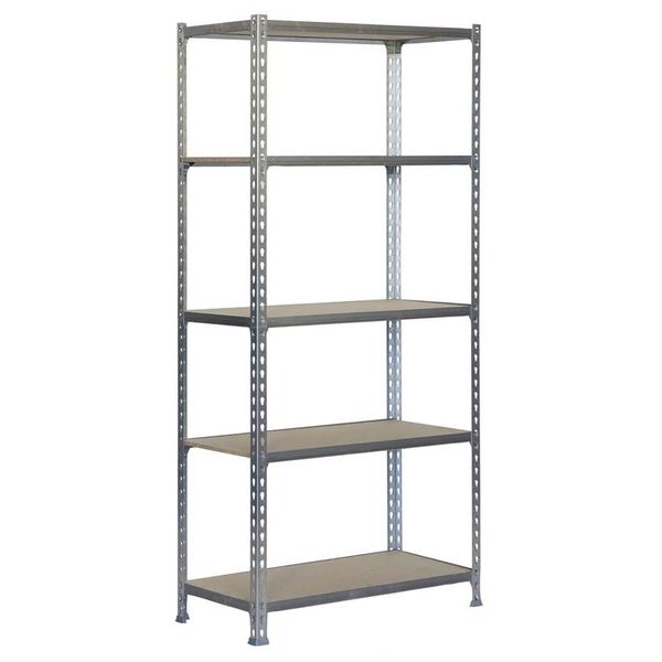 Simon Rack Maderclick 5/400 750 Kg Metallo Legno 5 Ripiani Truciolato (180 X 90 X 40 Cm)-image
